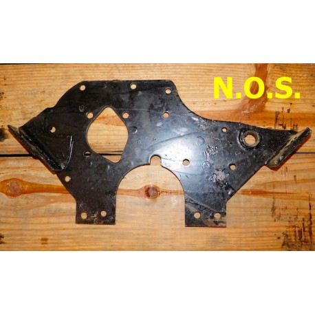 Plaque support moteur AV - pignons - N.O.S.