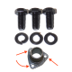 Set vis fixation embase boîtier direction