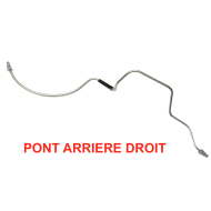 tube rigide frein / pont arrière droit