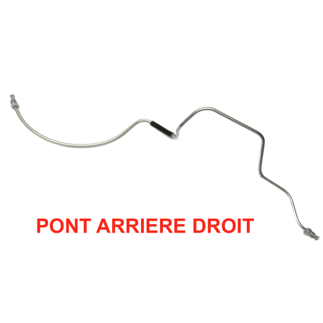 tube rigide frein / pont arrière droit