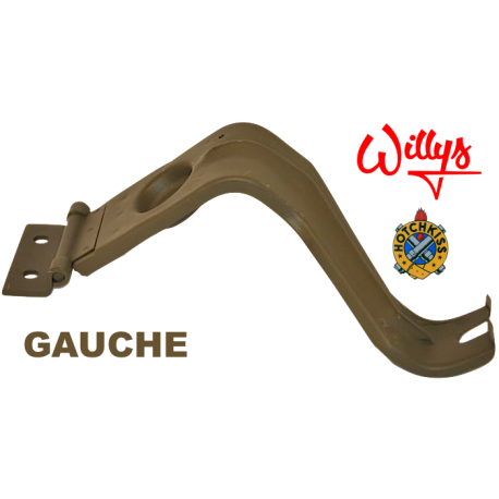 Support phare gauche