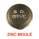 Bouton "B.O. Drive" - ZINC moulé