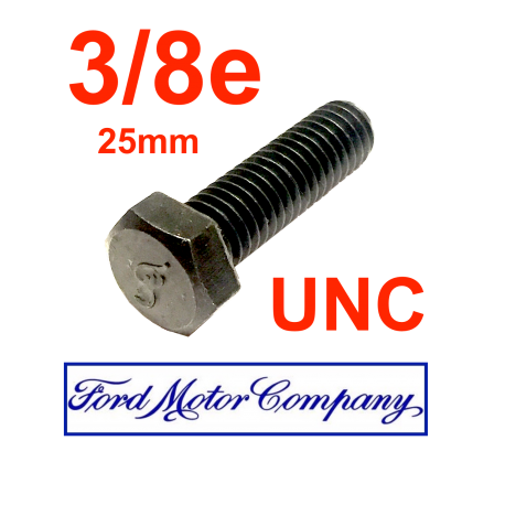 Vis 3/8e UNC 25mm- FORD