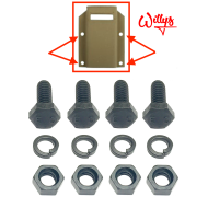 Kit fixation passant sangle jerrycan - WILLYS