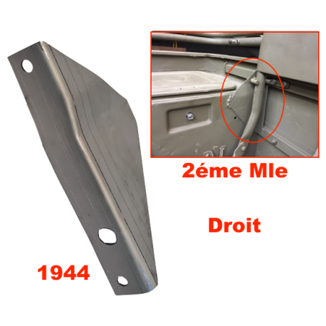 Gousset renfort panneau AR droit - 2éme Mle