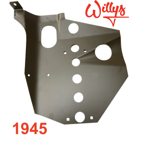 Plaque de blindage - WILLYS - LATE