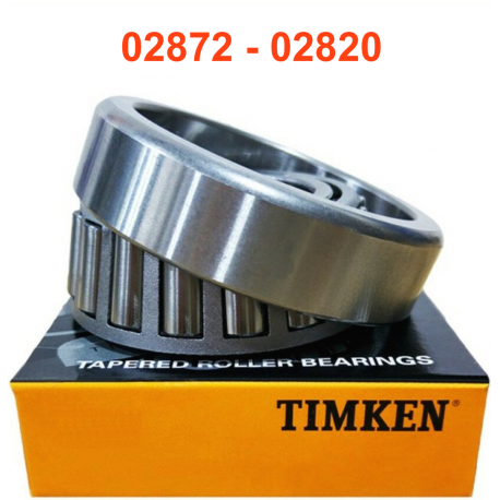 Roulement couple conique pignon attaque 02872/02820  Petit modèle - TIMKEN