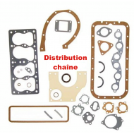 Pochette joints bloc moteur distrib. Chaîne