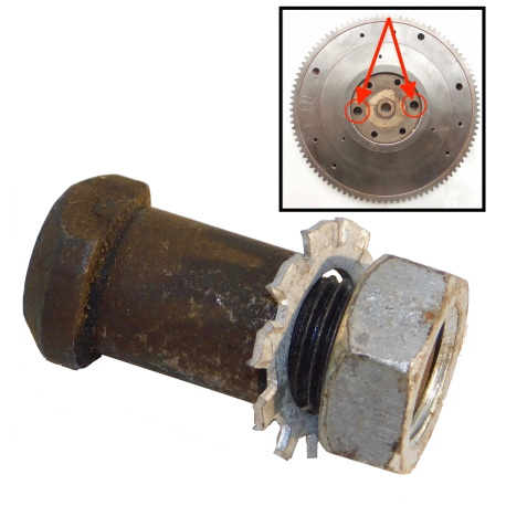 Boulon volant moteur, cylindrique