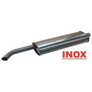 Silencieux oval - INOX