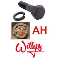 Vis WILLYS 3/8NC-1"1/2 (38 mm) arbre de roue - AH