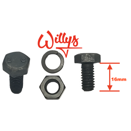 Boulon Willys -E C - 5/16e UNC - 16mm