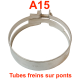 Collier A15 durite Air entre tube et coude carbu