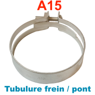 Collier fixation tubulures freins sur ponts A15 1/2