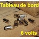 Ampoule 6V éclairage tableau de bord