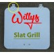 Couvercle coffre outils Willys Slat Grill - Early