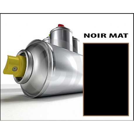 Bombe spray NOIR MAT